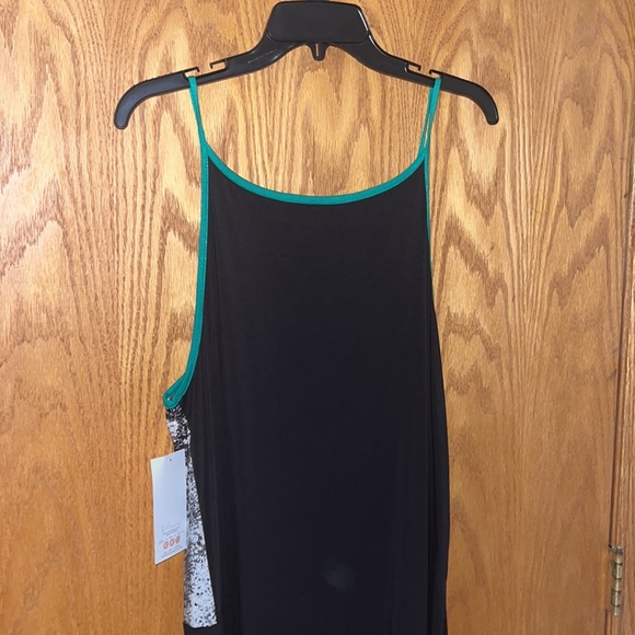 Emerald, Black, and Snake Print Dress, Size 1X, NWT - Picture 3 of 3